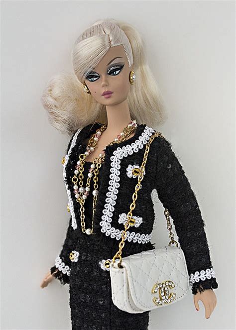 pink chanel dress barbie|chanel barbie outfits.